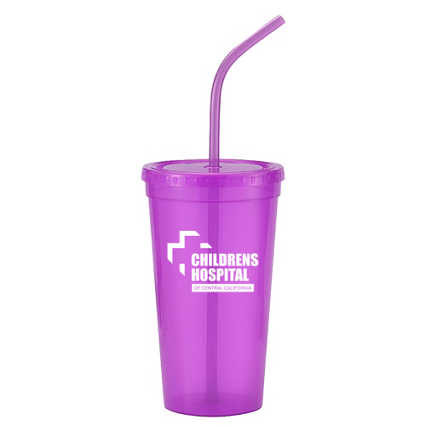 Add Your Logo:  Hydr-great Travel Tumbler